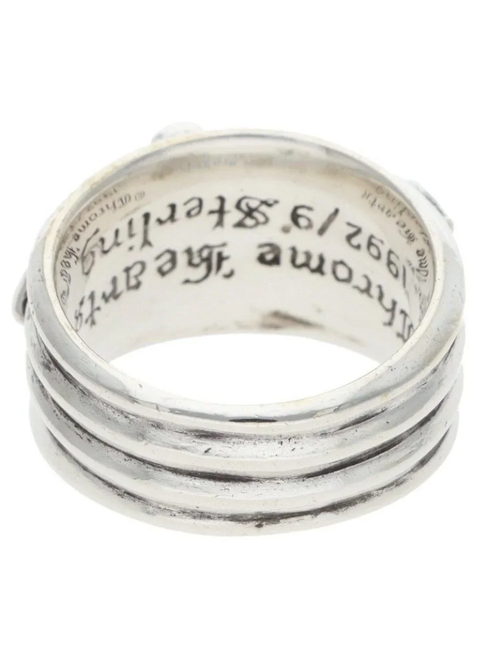 Chrome Hearts Dagger Silver Ring
